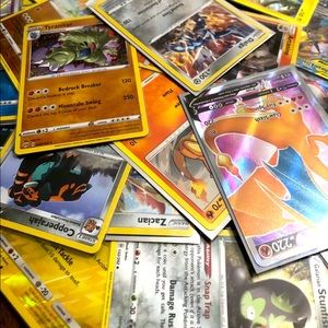 Pokémon TCG 100 Cards-Holos, Reverse Holos, Rares
